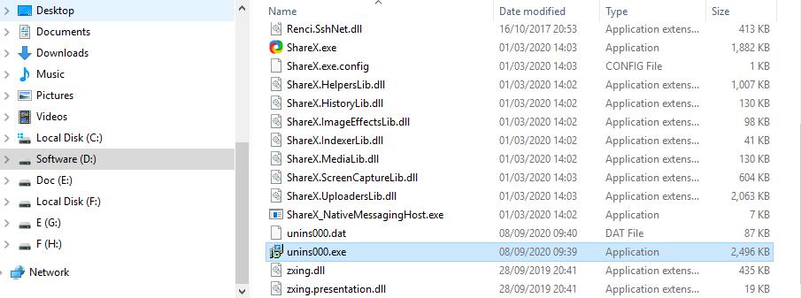 1. sharex screen recorder