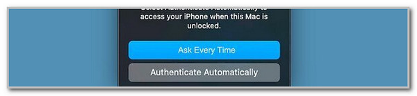 choose authentication preferences