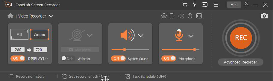 turn on webcam audio