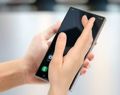 Palm Swipe Method