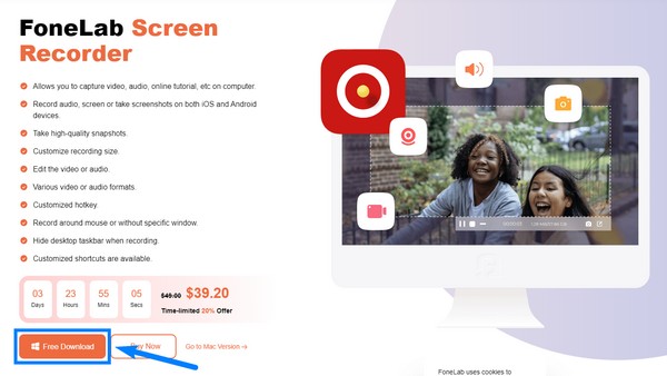 Visit FoneLab Screen Recorder