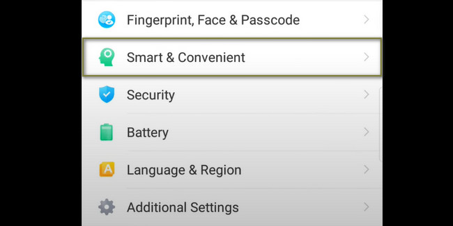 select the Smart & Convenient icon