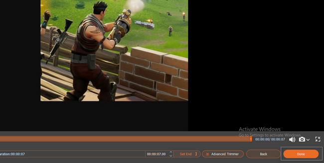 click the Done button