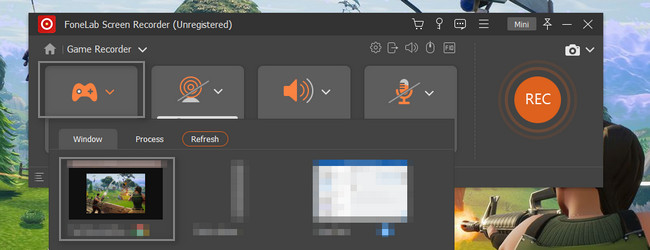click the Select the Game button
