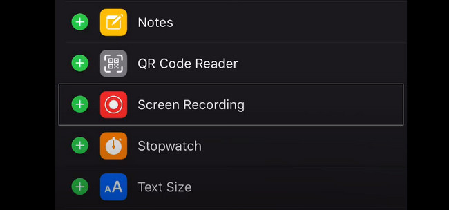 Look for the Screen Recorder icon