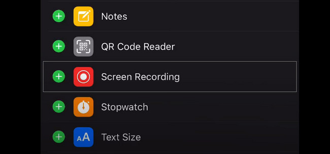 Look for the Screen Recorder icon