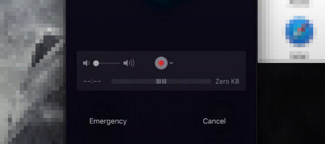 click the Recording icon