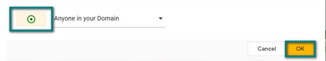 click the OK button
