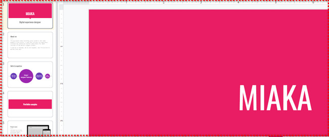 click the Red Box button