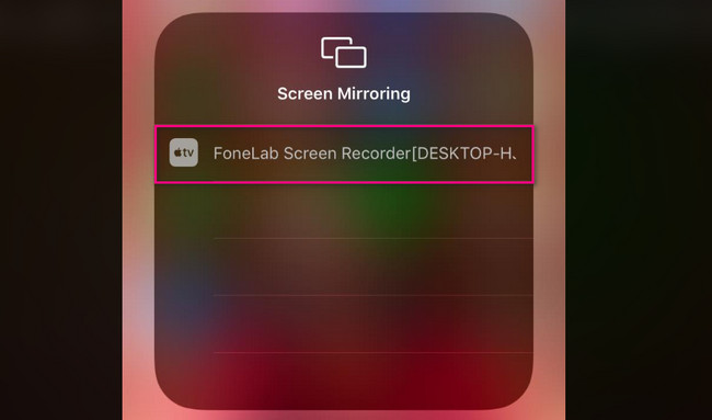 Vyberte FoneLab Screen Recorder