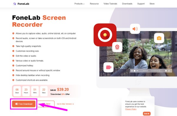 odwiedź FoneLab Screen Recorder