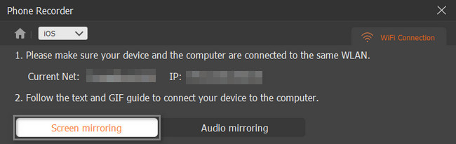 zie het gedeelte Audio-mirroring