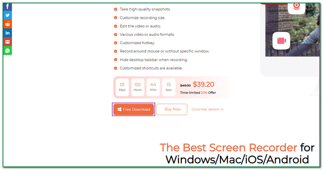 download FoneLab Screen Recorder