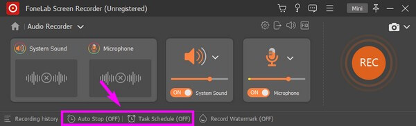 Fonctions supplémentaires pour l'enregistreur audio