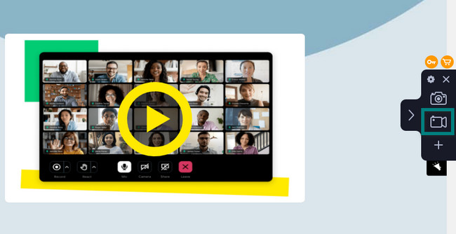 click the Video Camera icon