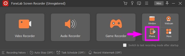 select the Phone icon