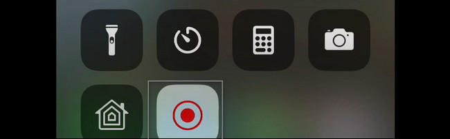 iPhone画面の記録を開始するには