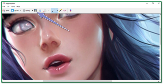 click the Save icon