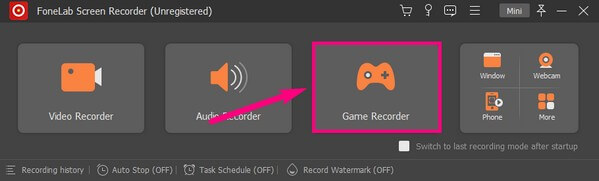 choose the Game Recorder