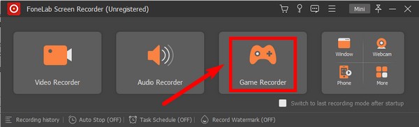 select the Game Recorder