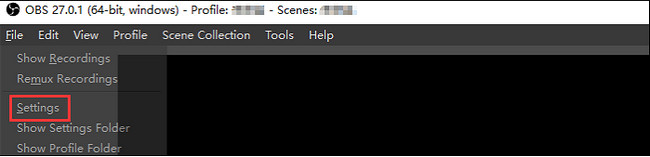 locate the Settings icon