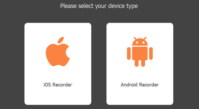 choose android recorder button