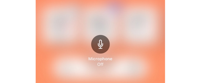 appuyez sur l'icône du microphone