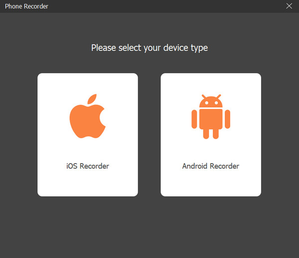 Click Android Recorder Button