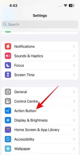 How to set up Action Button for screenshots