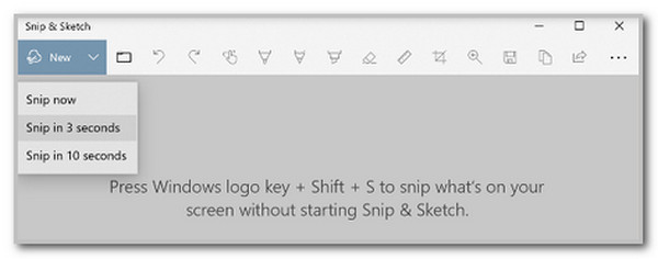 access snip and sketch program