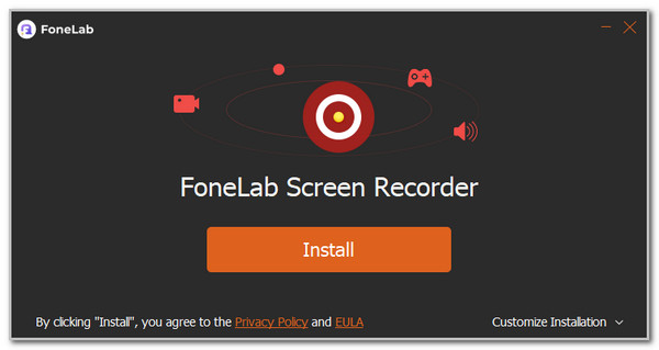 click install button