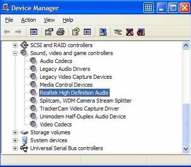 install audio driver