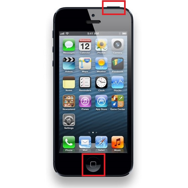 iPhone 5 buttons