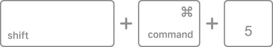 Command Shift 5
