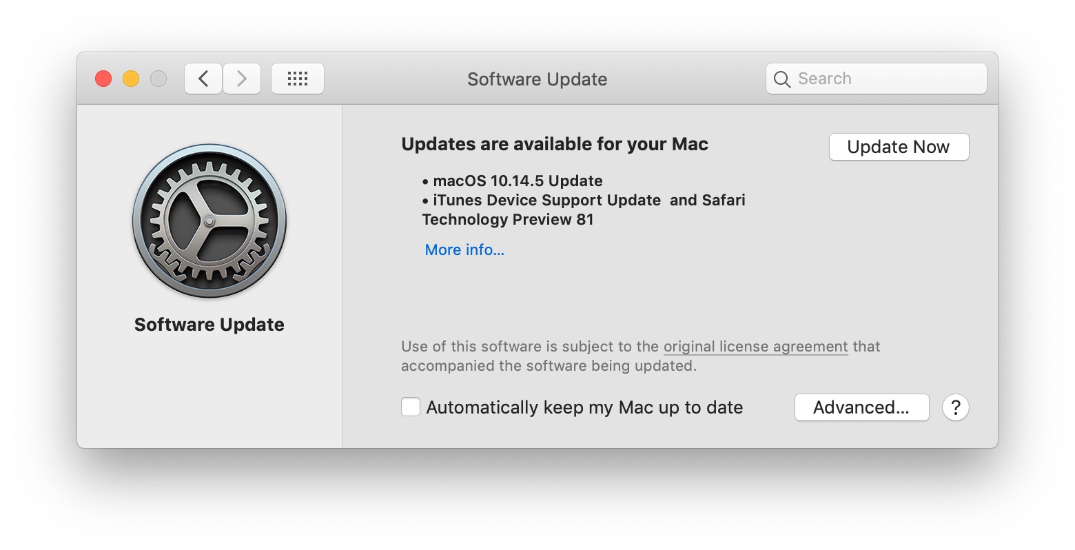 apple software update not working on windows 7