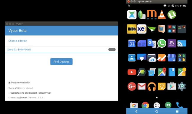 mirror android screen to computer