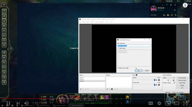 5 Best Methods To Record League Of Legends Gameplay Of 2019 - obs roblox game capture