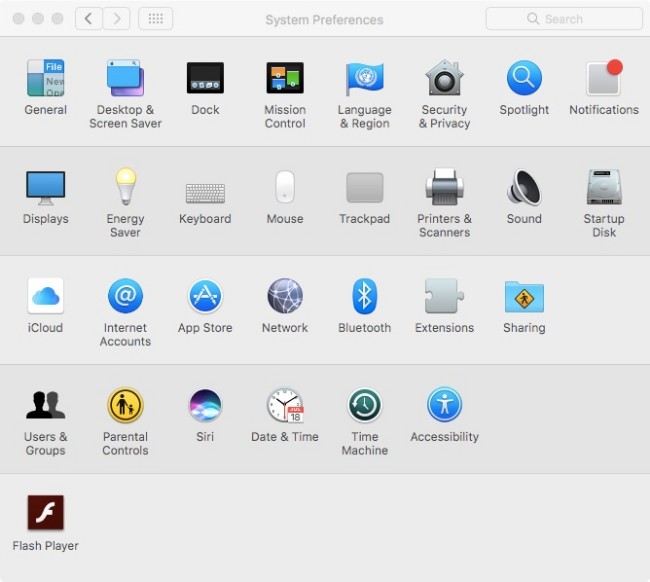 open mac system preferences