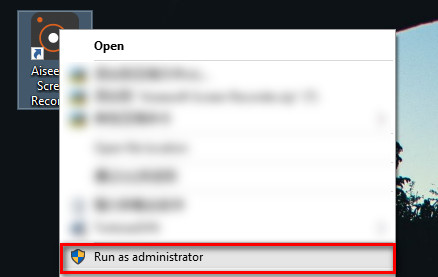 Open Screen Recorder Administrator