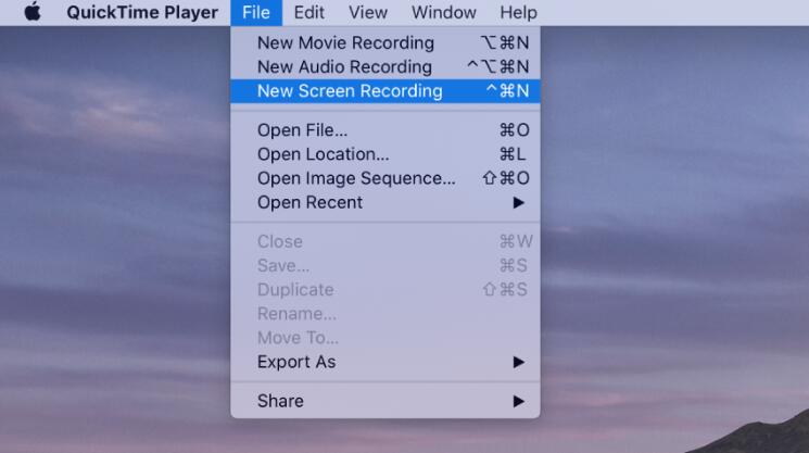 record facetime quicktime