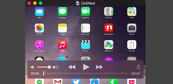 Come registrare il gioco sulla condivisione quicktime di iPad