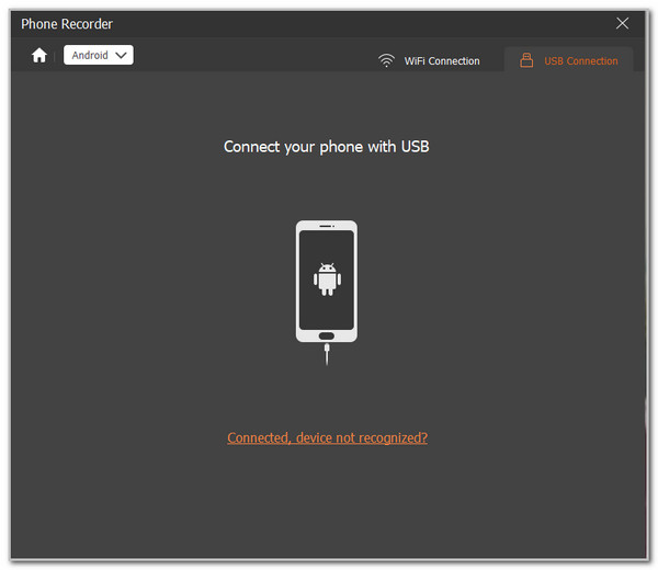 Click Usb Connection Button