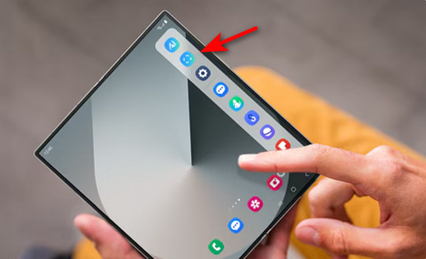 Screenshot Samsung Using Smart Select Tool