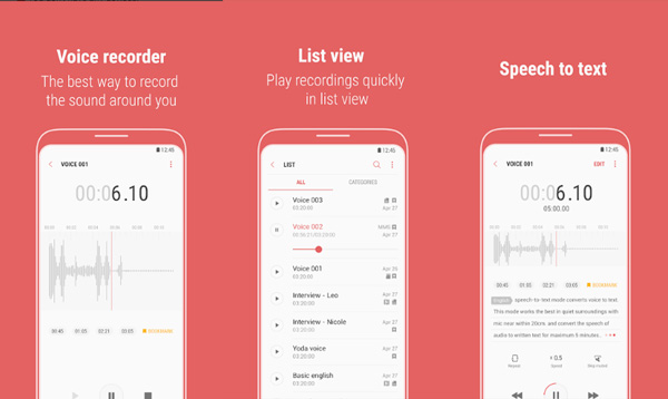 Samsung Voice Memo APK