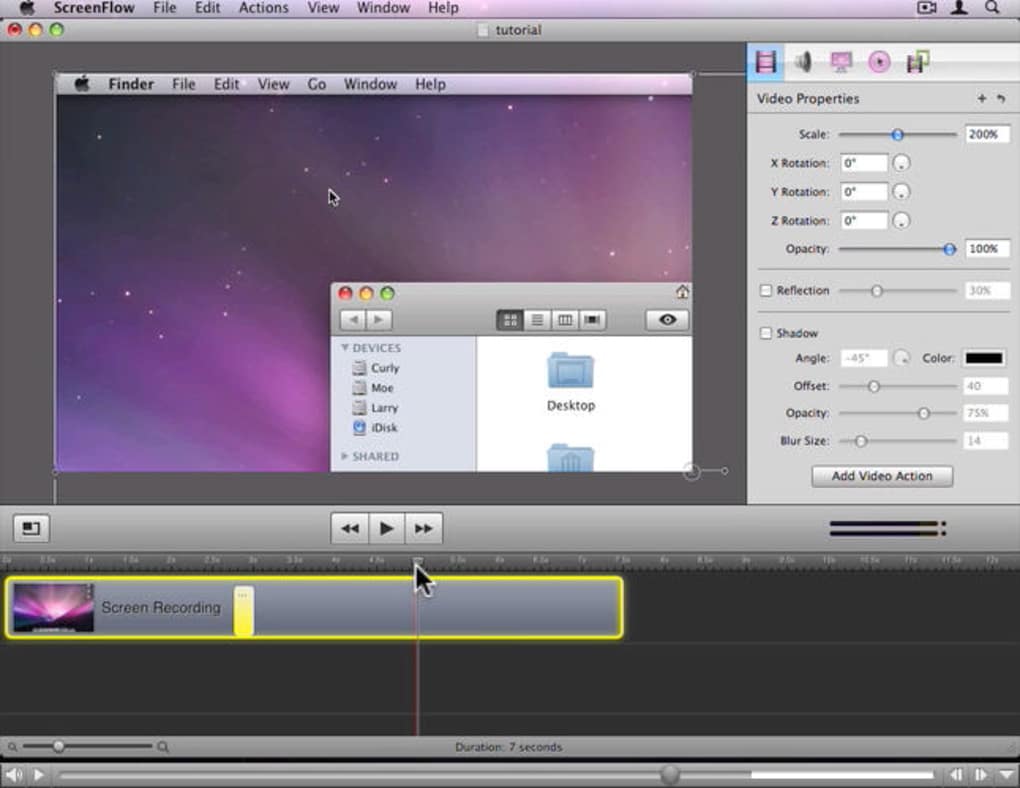 screenflow screenshot