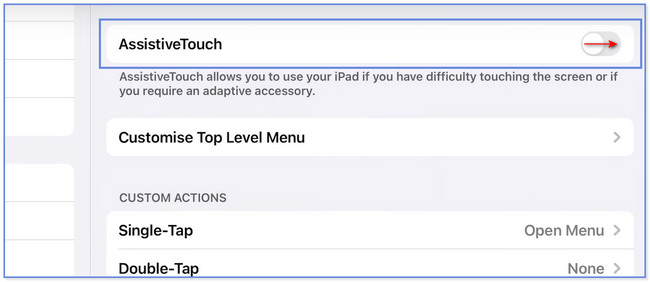 點擊頂部的 AssistiveTouch 按鈕