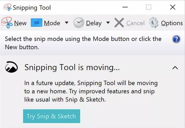 screenshot on laptop dell with snipping tool