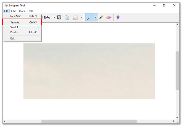 点击“另存为”按钮