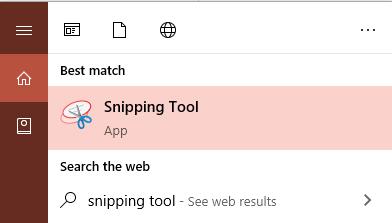 snipping tool