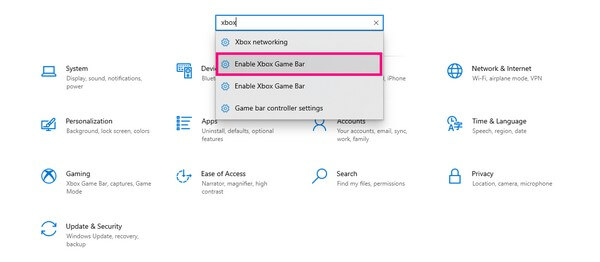 click Enable Xbox Game Bar